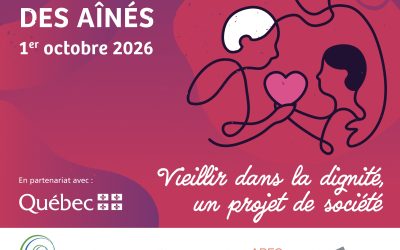 1 er octobre 2026 : Journée Internationale des Aînés